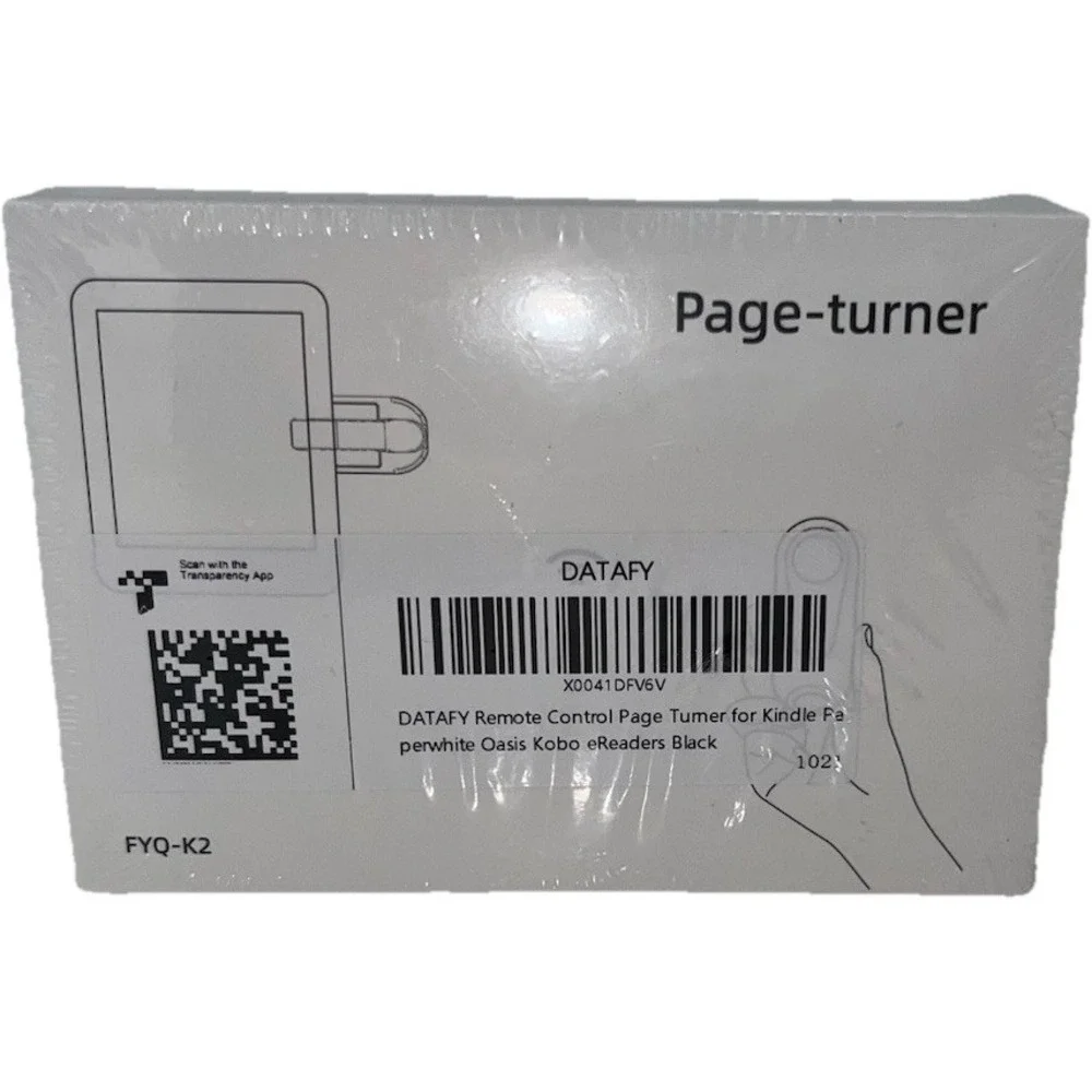 (1/B20)Brand New In Box Page Turner Ring Remote for Kindle Kobo iPad Tablet